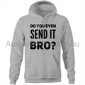Do You Even 'SEND IT' Bro - Unisex Pocket Hoodie-Aussie 4x4 Pro