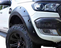 Flares for Ford Everest - Matte Black - Heavy Duty Style - Set of 4 (2015 - 2018)-Aussie 4x4 Pro