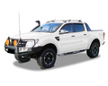 Flares for PX1 Ford Ranger with Bull Bar - White - Set of 4 (2012 - 2015)-Aussie 4x4 Pro