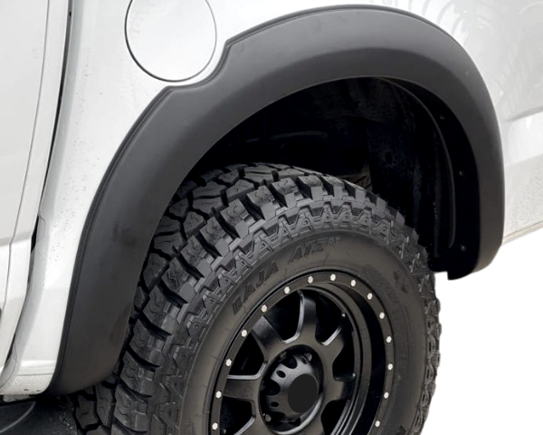 Flares for Holden Colorado Dual Cab - Matte Black - Set of 4 (2016 - 2020)-Aussie 4x4 Pro
