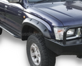 Flares for Toyota Hilux - Matte Black - Heavy Duty Style - Set of 4 (1998 - 2005) - Aussie 4x4 Pro