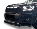 Front Mesh Grill with LED's for PX2 Ford Ranger / Wildtrak - Matte Black-Aussie 4x4 Pro