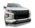 Front Grill with LED's for MR Mitsubishi Triton - Black (2019+)-Aussie 4x4 Pro