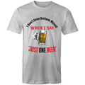 Just One Beer - Mens T-Shirt-Aussie 4x4 Pro