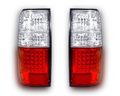 LED Tail Lights for 80 Series Toyota Landcruiser - Clear / Red (05/1990 - 12/1997)-Aussie 4x4 Pro