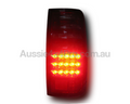 LED Tail Lights for 80 Series Toyota Landcruiser - Smoked Black Lens (05/1990 - 12/1997)-Aussie 4x4 Pro