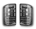 LED Tail Lights for GQ Nissan Patrol - Series 1 & 2 - Smoked Black (1988 - 10/1997)-Aussie 4x4 Pro