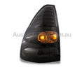 LED Tail Lights for 120 Series Toyota Prado - Smoked Black Lens (2003 - 2009) - Aussie 4x4 Pro