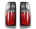 LED Tail Lights for 80 Series Toyota Landcruiser - Red & Smoked Black Lens (05/1990 - 12/1997) - Aussie 4x4 Pro