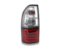 LED Tail Lights for 90 Series Toyota Prado - Red & Clear Lens (06/1999 - 02/2002) - Aussie 4x4 Pro