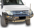 No Loop Steel Bull Bar for Mitsubishi Pajero V97 - ADR Approved (112006 - 2018) - Aussie 4x4 Pro
