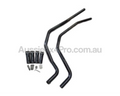 Side Steps & Brush Bars for 79 Series Toyota Landcruiser Dual Cab in Heavy Duty Steel-Aussie 4x4 Pro