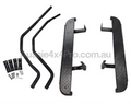 Side Steps & Brush Bars for MQ Mitsubishi Triton Space Cab in Heavy Duty Steel (2015 - 2019)-Aussie 4x4 Pro