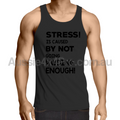 Stress is Caused By Not Going 4WDING Enough - Mens Singlet-Aussie 4x4 Pro