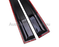 Weather Shields with Chrome Edge for Toyota Kluger (2014 - 2020)-Aussie 4x4 Pro